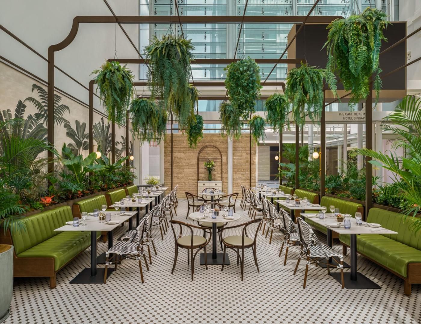 เดอะ แคปิตอล เคมปินสกี โฮเต็ล สิงคโปร์ Hotel ภายนอก รูปภาพ The interior of the restaurant